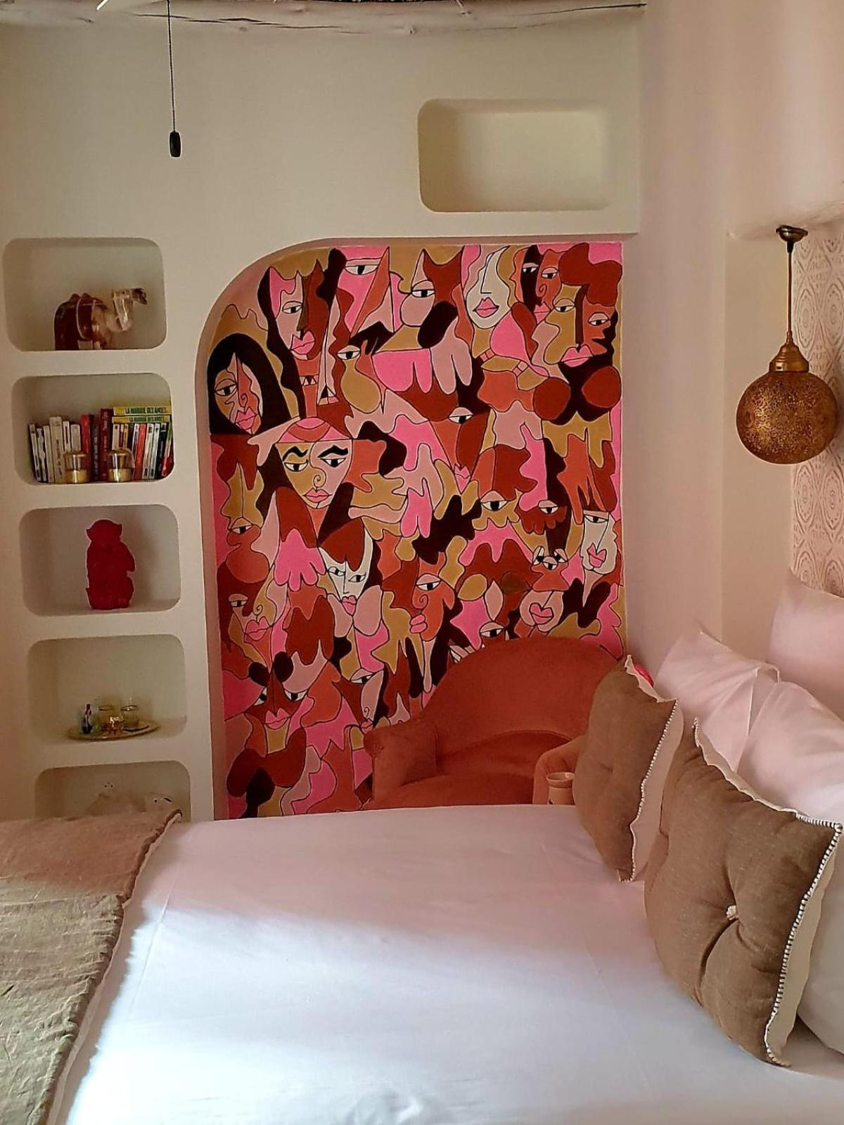 Le Singe Rose Bed & Breakfast Маракеш Екстериор снимка