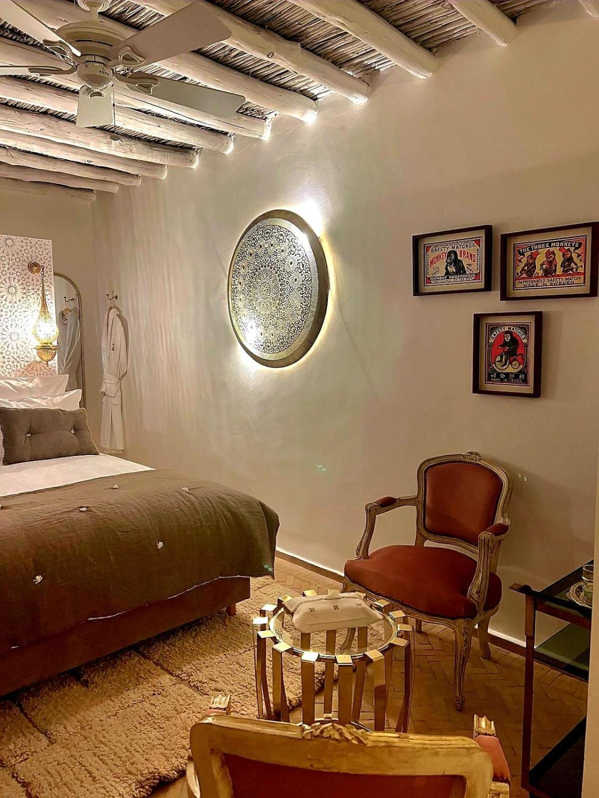 Le Singe Rose Bed & Breakfast Маракеш Екстериор снимка