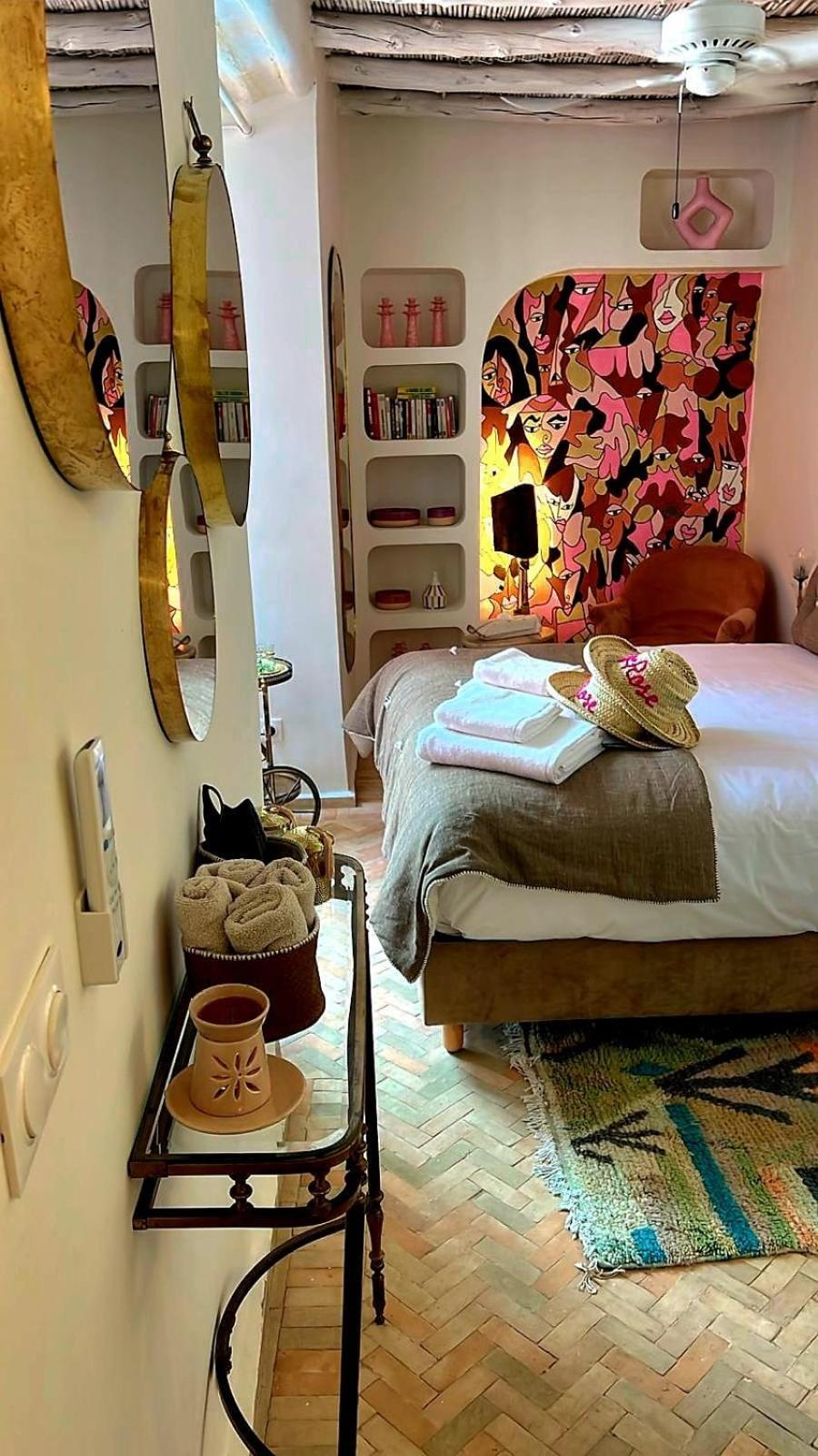 Le Singe Rose Bed & Breakfast Маракеш Екстериор снимка